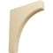 Ekena Millwork 1 3/4"W x 10"D x 12"H Clarksville Bracket, Maple BKTW02X10X12CVMA - alternate 1